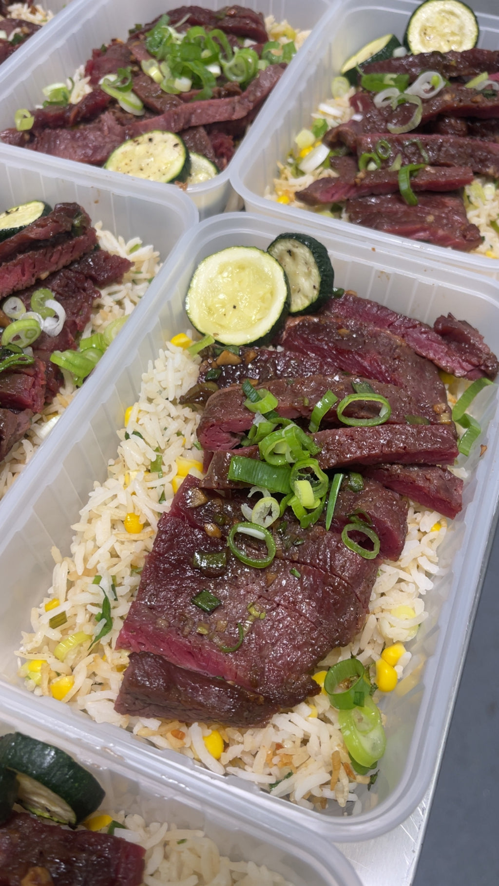 Chinese Steak with Fried Rice
